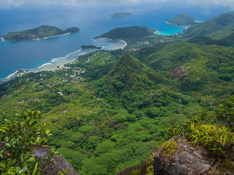 Morne Blanc Trail and hiking in Seychelles