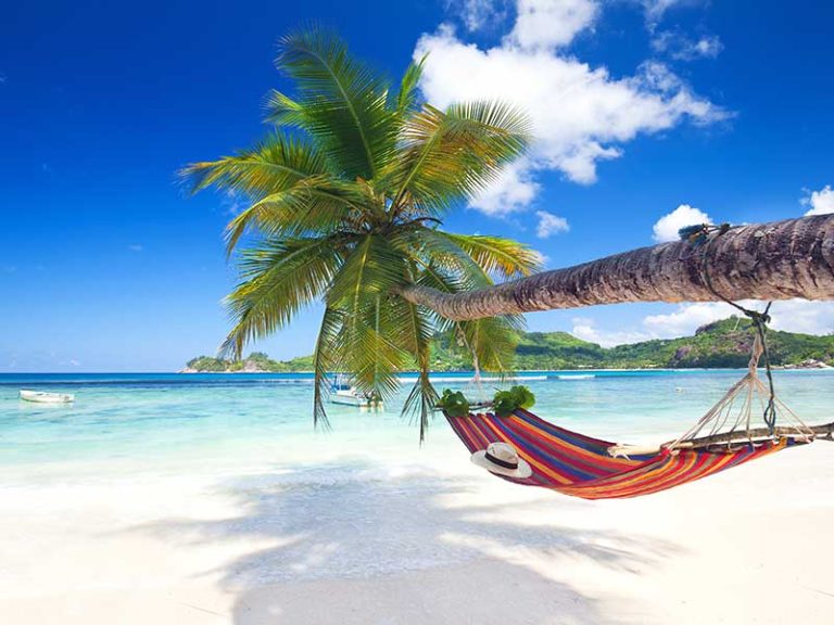 Famous Baie Lazare beach